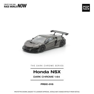 Pop Race Honda NSX GT3 EV022 Dark Chrome