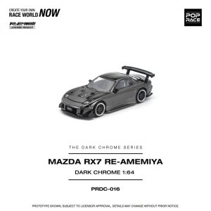 Pop Race Mazda RX-7 RE-AMEMIYA Dark Chrome