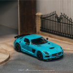 (Pre-Order) Tarmac Works Mercedes-Benz SLS AMG Coupe Black Series Matte Blue (ETA- March2027) - Image 2