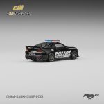 CM Model Ford Mustang Dark Horse Police Car - Image 3