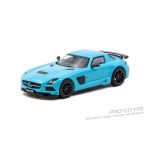 (Pre-Order) Tarmac Works Mercedes-Benz SLS AMG Coupe Black Series Matte Blue (ETA- March2027) - Image 4