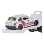 Hot Wheels Premium 73 Honda Civic Custom White Red - Image 2
