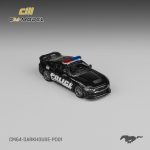 CM Model Ford Mustang Dark Horse Police Car - Image 5