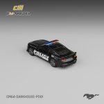 CM Model Ford Mustang Dark Horse Police Car - Image 6