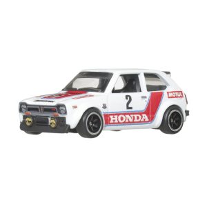 Hot Wheels Premium 73 Honda Civic Custom White Red