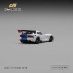 (Pre-Order) CM Model Dodge Viper VXI ACR White Blue (March2027) - Image 2