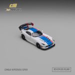 (Pre-Order) CM Model Dodge Viper VXI ACR White Blue (March2027) - Image 3