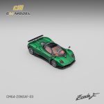 CM Model Pagani Zonda F Metallic Emerald Green - Image 3