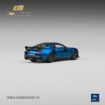 CM Model Ford Mustang Dark Horse Blue Ember Metallic - Image 2