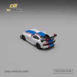 (Pre-Order) CM Model Dodge Viper VXI ACR White Blue (March2027) - Image 4