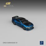 CM Model Ford Mustang Dark Horse Blue Ember Metallic - Image 3