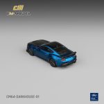 CM Model Ford Mustang Dark Horse Blue Ember Metallic - Image 4
