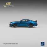 CM Model Ford Mustang Dark Horse Blue Ember Metallic - Image 5