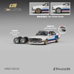 CM Model Pandem BMW M3 E30 Alpine White with M Tri-Stripes