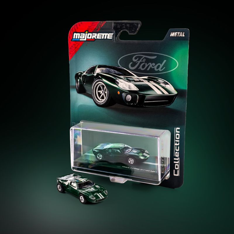 Majorette 1965 Ford GT40 MK1 Green Collection Series Majorette 1965 Ford GT40 MK1 Green Collection Series