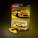 Majorette 1995 Toyota Supra Yellow Collection Series