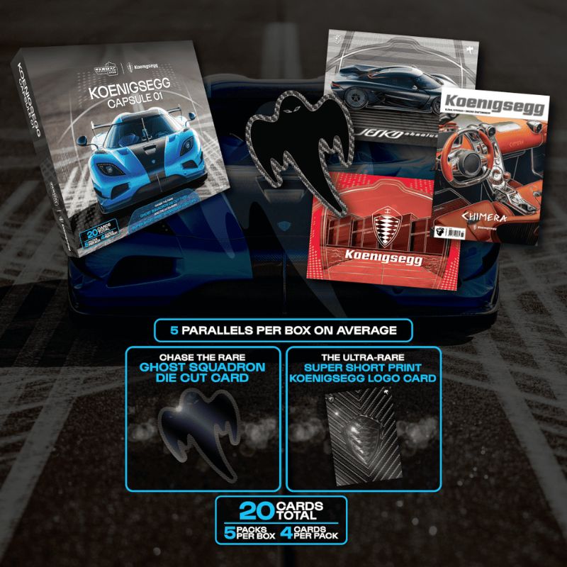 Tarmac Cards Koenigsegg Capsule 01