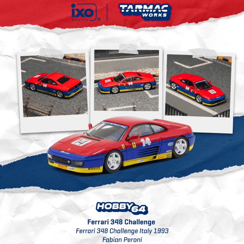 Tarmac Works Ferrari 348 Challenge Italy 1993 Fabian Peroni