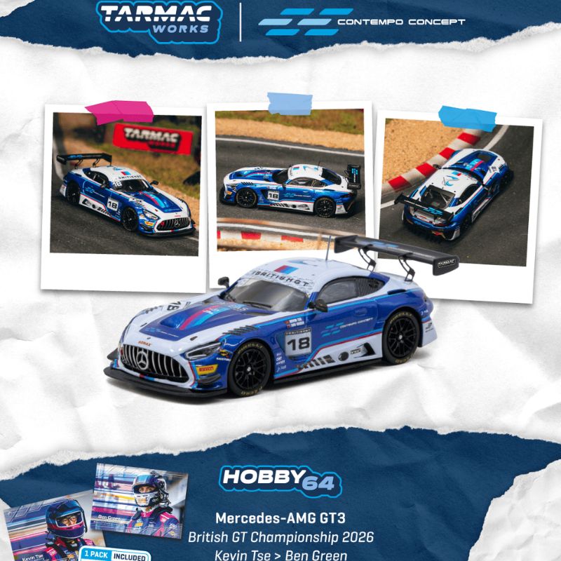 Tarmac Works Mercedes-AMG GT3 British GT Championship 2026