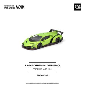 Pop Race Lamborghini Veneno Verde Ithaca (PR640532)