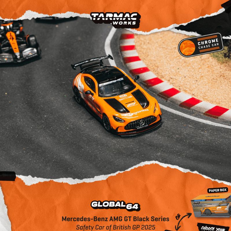 Tarmac Works Mercedes-Benz AMG GT Black Series Safety Car of British GP 2025